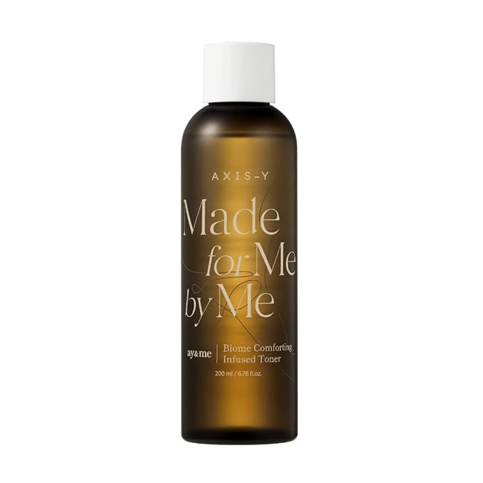 AXIS-Y Biome Comforting Infused Toner with 5 Probiotics Complex, Mugwort & Centella Asiatica - Soothing, Moisturizing, Hydrating for All Skin Types - Korean Skin Care (6.76 fl. oz.)