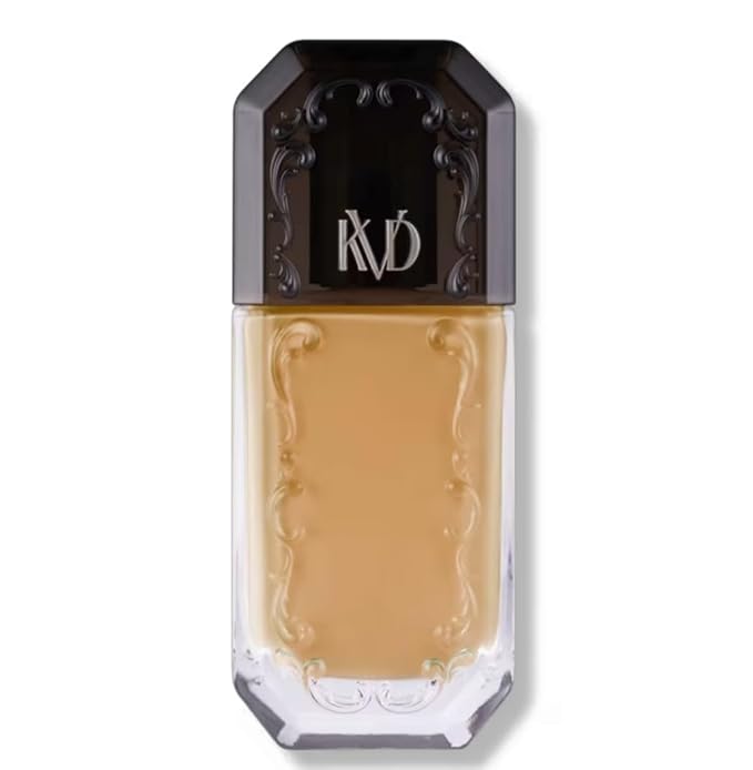 KVD Beauty Good Apple Full-Coverage Serum Foundation, Non-Comedogenic, Liquid, Ambato, Pore-Blurring, Long Wear (Medium 036)