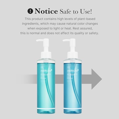medicube Jelly & Oil Cleanser Duo: PDRN Jelly to Foam and Zero Pore Blackhead Cleansing Oil for Makeup Removal & Pore Care | Hydrating, Low-Irritation Daily Cleanse | Korean Skincare