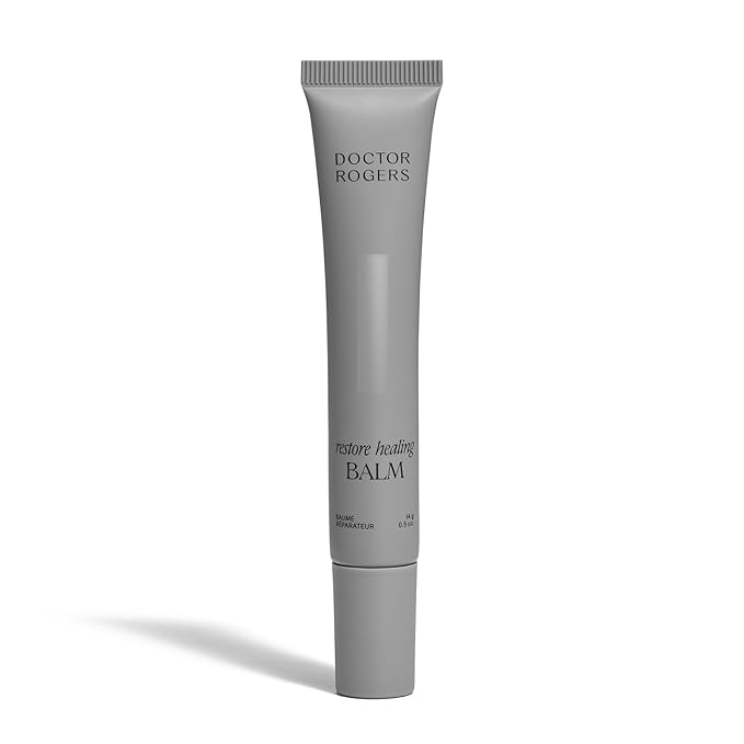 Doctor Rogers Healing Balm, Hydrating Multi-Use Healing Ointment, Protects and Soothes Dry, Injured, Sensitive Skin, Hypoallergenic, 0.5oz (14g)