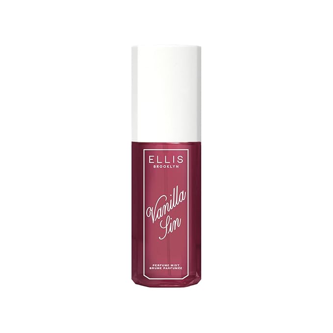 Ellis Brooklyn VANILLA SIN Perfume Mist, Gourmand Scent with Black Cherry, Freesia & Bourbon Vanilla, Vegan, Cruelty-Free, Sustainable Ingredients, Made in USA, 90ml/3 fl oz