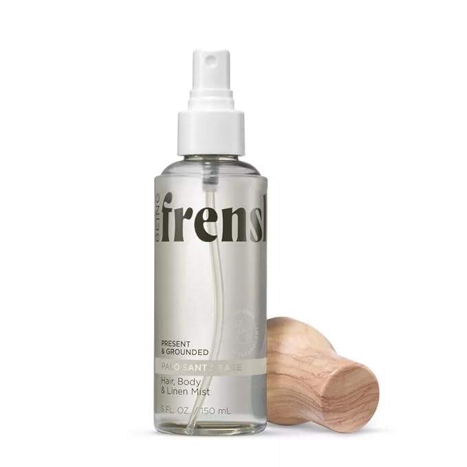 Being Frenshe Palo Santo Sage HAIR AND BODY LINEN MIST 5 fl oz | Comes with the Makeup Remover Pads Gift