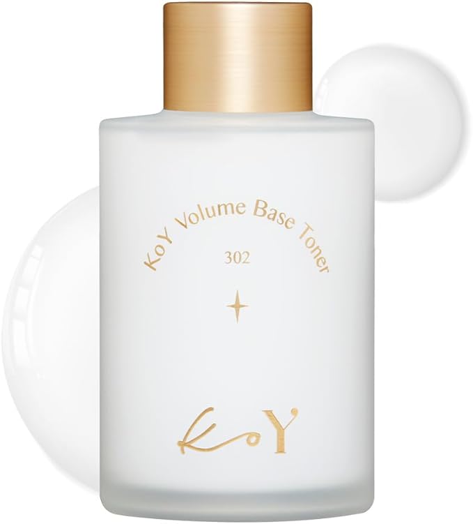 KOY Volume Base Toner, Hydrating and Mild Skin Barrier with Milk Ceramide Complex & Niacinamide, Daily Facial Milky Toner for Soothing & Moisturizing, Supple Glass Skin, 3.38 fl oz