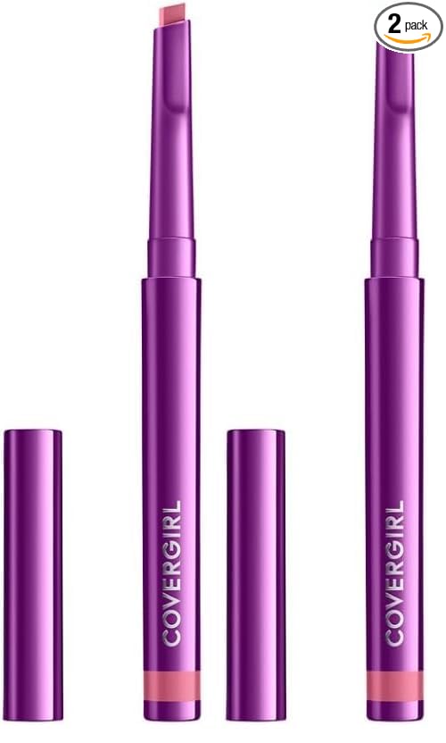 COVERGIRL Simply Ageless Lip Flip Liner, Precious Mauve, Pack of 2
