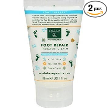 Earth Therapeutics Foot Repair Balm 4 oz (Pack of 2)2