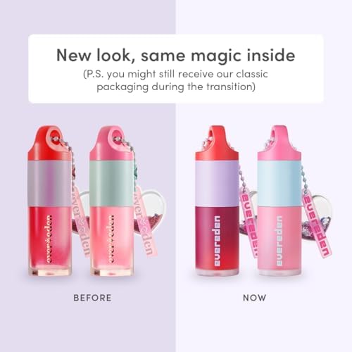 Evereden Happy Kids Skin & Lips Routine - Multi-Vitamin Face Wash & Face Cream Melon & Tinted Lip Oil Ruby Red Set - Clean & Vegan Skin Care for Kids 3+ - Moisturizing, Nourishing, & Protective