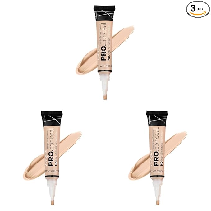 L.A. Girl HD PRO.Conceal, Fairest GC954 (Pack of 3)