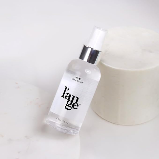 L'ANGE HAIR Rival Heat Shield | Heat Protection Spray for Hair | Prevents Frizz and UV Damage | Lightweight Thermal Protectant Spray | Adds Shine with Nourishing Oils and Keratin | 4 oz Bottle