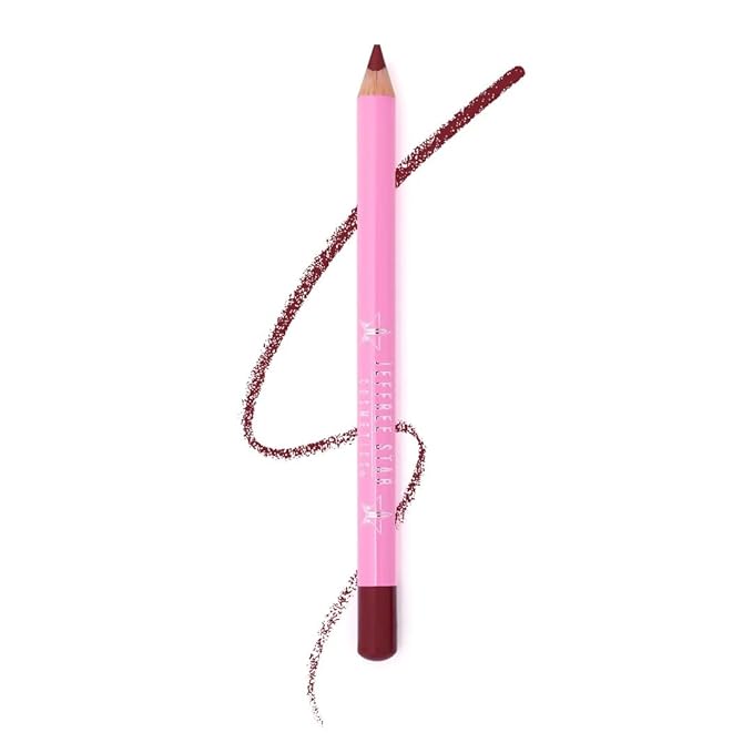 Jeffree Star Cosmetics Velour Lip Liner, Creamy Formula, Satin Finish, Long-Lasting, Peptide Complex, Mineral Oil-Free, Vegan & Cruelty-Free (Star Mistress)