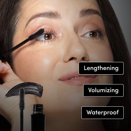 Billion Dollar Beauty Forever Lash Mascara - Black Tubing Mascara for Extreme Length and Volume - Waterproof Smudge-Proof Formula with Precision Silicone Brush - Long-Lasting Eye Makeup