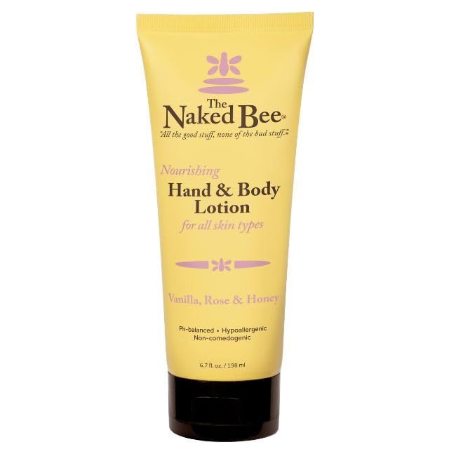 The Naked Bee Moisturizing Body Lotion with Vanilla, Rose & Honey (6.7 fl oz)