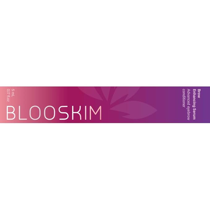 Blooskim Eyebrow Growth Serum for Women & Men – Natural Brow Enhancing Serum to Grow Thicker, Fuller Brows Fast – Nourishing Eyebrow Hair Growth 2Packs