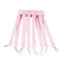 Pink Heatless Curling Rod Headband, 2026 New Upgraded Eight Claw Design Heatless Curler with Removable & Adjustable Heatless Curls