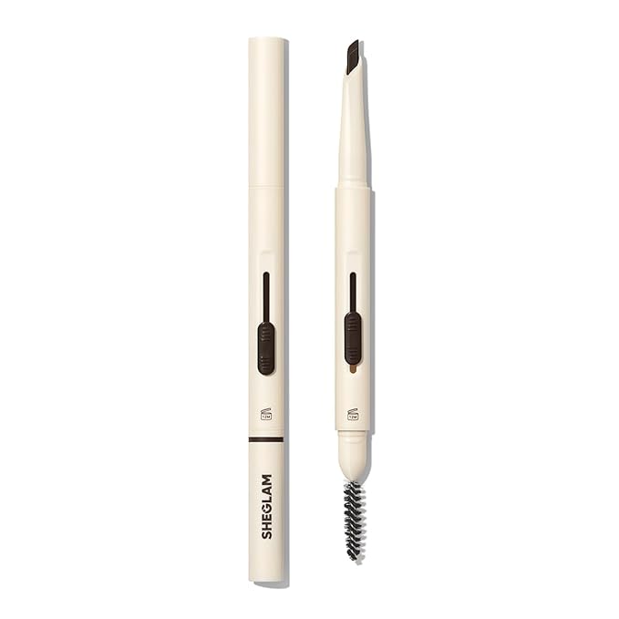SHEGLAM Better Brows Long Lasting Eyebrow Pencil Dual, Waterproof-Chocolate