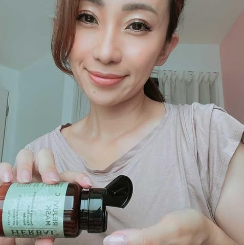 Ora's Amazing Herbal Rejuvi C Mask, Powder Mask, Detoxifying Face Powder, French Green Clay, Exfoliating Rosehip Seed Hibiscus with Vitamin C and Frankincense for Acne, Maskne