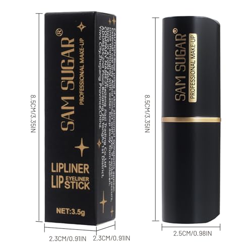 2Pcs Black Gel Eyeliner Pencil, Halloween Makeup Waterproof Long Wear Natural Eye Lip Face Paint Stick Smudge Proof Matte Liquid Eyeliner Cream Black Smokey Eye Liners Eyeshadow Crayon