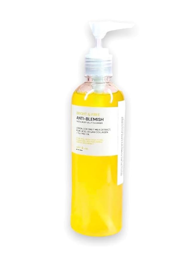 Catt & co. Bright and Free ANTI- BLEMISH FACE & BODY JELLY CLEANSER 250ML