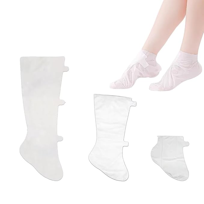 HODAF Foot Peel Mask 2 Pack Peeling Foot Mask - Repairs Heels & Removes Dry Dead Skin Baby Soft Feet - Men Women Exfoliating Foot Peel Mask for Dry Cracked Feet Callous Remove (Lemon)