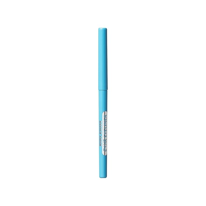 Ruby Kisses Pencil Eyeliner, Retractable Eyeliner, Waterproof, Smudge-Proof Eye Makeup, High Pigmented, 24H Long Lasting Eyepencil (Pastel Blue)