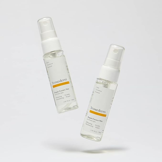 Repair Essence Toner Mist – Travel Size Korean Face Mist with Niacinamide, Troxerutin & Centella Asiatica, Carry-On Friendly Hydrating Spray for Barrier Care, 1.01 Fl.oz