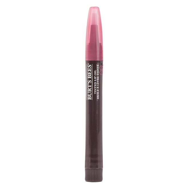 Burt's Bees 100% Natural Moisturizing Tinted Lip Oil, Misted Plum, 1 Pen