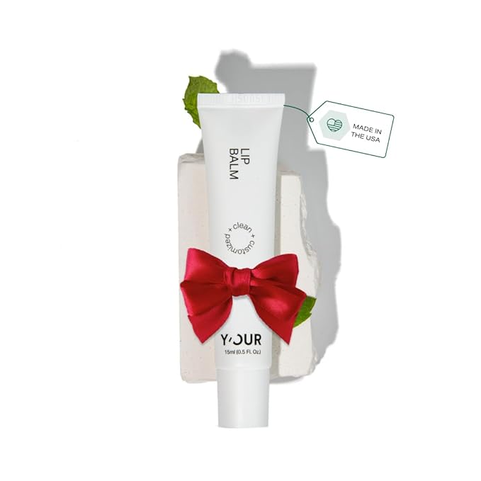 Y’OUR Intensive Healing Lip Balm for Dry Chapped Lips - Deeply Hydrating Lip Treatment - Hyaluronic Acid, Shea Butter & Rosehip Oil - Repairing Moisturizer, Paraben & Silicon-Free, Mothers' Day Gift