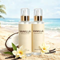 Vanilla Beach Hair & Body Mist,Vanilla Beach Body Perfume Spray For Women,Vanilla & Coconut Long-Lasting Hydrating Body Fragrance Spray (2PCS)