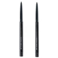 eyeliner pencil retractable eyeliner creamy pigmented smudge proof eye liner pen 2Pcs Shimmer Black
