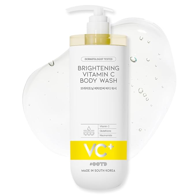 #OOTD Vitamin C Body Wash, 750ml (25.36 fl oz.) Gentle Daily Cleanser with Niacinamide for Dull & Sensitive Skin