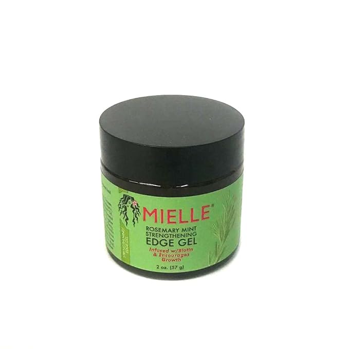 MIELLE Rosemary Mint Organics Infused with Biotin and Encourages Growth Hair Products for Stronger and Healthier Hair and Styling Bundle Set 5 PCS