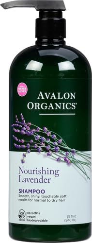 Avalon Organics Revitalizing Lavender Shampoo,32 oz,(Pack of 2)