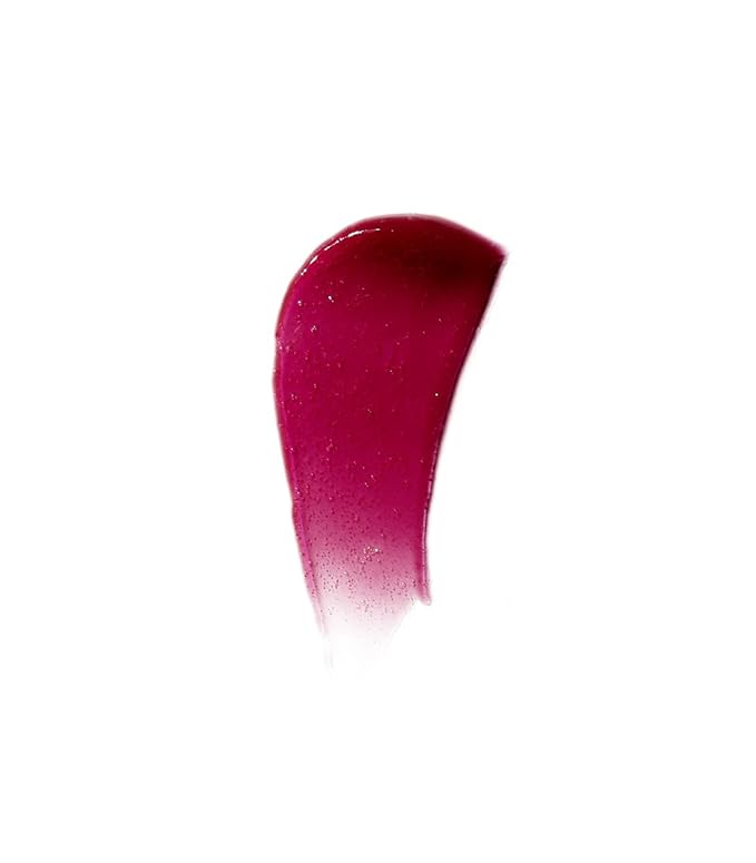 MAKE Beauty Serum Balm Hydrating Lip Oil. Vegan Moisturizing Lip Gloss with Plumping Effect. Lip Treatment Cream for Soft, Smooth, Shiny Lips - Shade, Lilac Layer