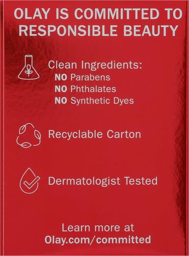 Olay Face Moisturizer, Regenerist Micro-Sculpting Cream for Women, Fragrance-Free Hydrating Anti-Aging, Anti-Wrinkle, Firming Skin Care Hyaluronic Acid, Niacinamide, Amino Peptides, 1.7 Oz (Pack of 3)