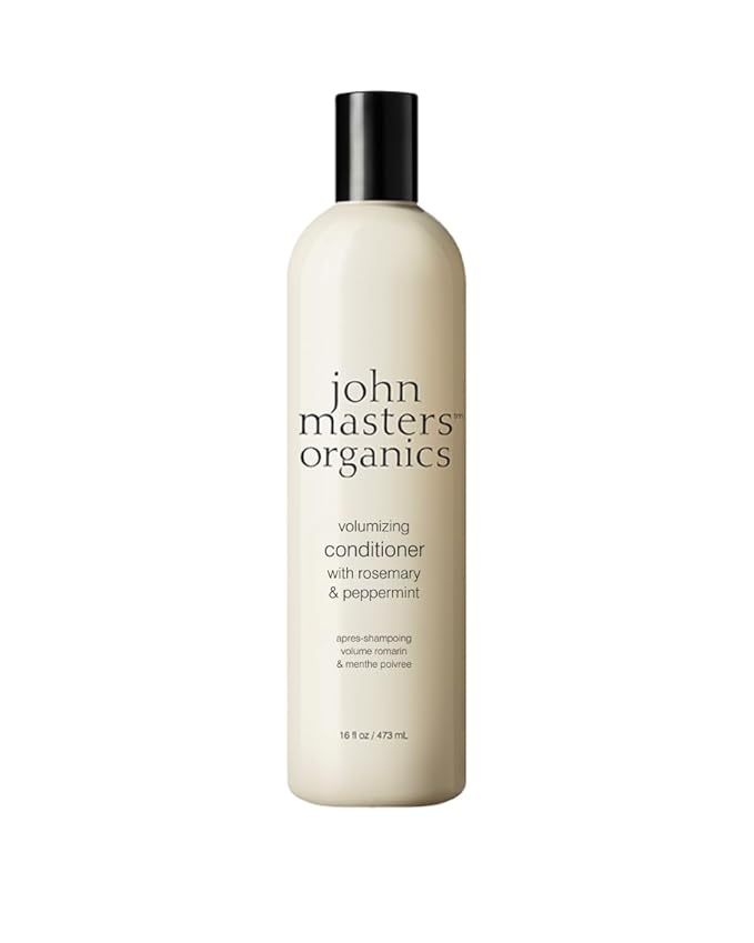 john masters organics | Volumizing Conditioner with Rosemary & Peppermint | Fine Hair | Volume | Silicone & Paraben Free | Clean Haircare (16 oz.)