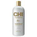 CHI Keratin Reconstructing Conditioner, Delivers Healthier Hair, Adds Shine & Helps Prevent Future Breakage, Sulfate, Paraben, & Cruelty-Free, 32 Oz