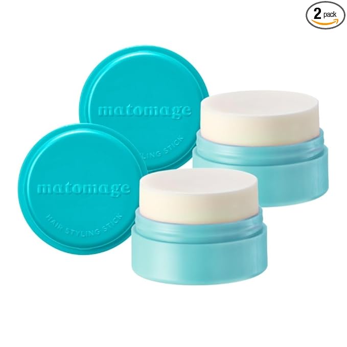 Utena Matomage Hair Styling Stick, Super Hold, Unscented, 0.5oz, Pack of 2