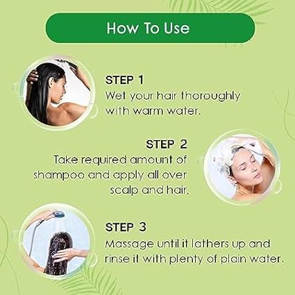 Nyle Naturals Anti-Hairfall Shampoo, With Coconut Milk, Badam and Amla, Gentle & Soft Shampoo, pH Balanced and Paraben Free,For Men and Women, 800ml