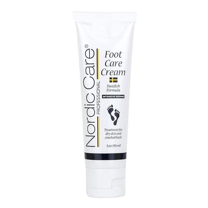 Nordic Care Foot Care Cream Intensive Repair with Urea & Glycerin for Dry Feet & Cracked Heels | Noticeable Results in Days