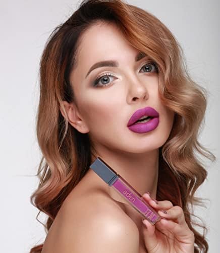 Lipstick for Women & Lip Liner Pencil – Liquid Matte Lipstick Long Lasting – Lip Combo Sets with Lip Stain Long Lasting Waterproof & lip liner stain – Lip Kit Pigmented-Non Smudge-Made in Italy 26