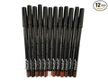 Nabi 12 Pieces, 12 Colors Eye & Lip Liner (BROWNS, 5.5)