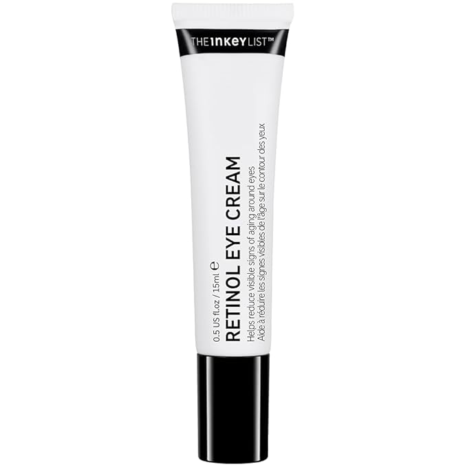 The INKEY List Retinol Eye Cream 0.5 Fl Oz, Reduce Wrinkles and Fine Lines, Night Cream, Vegan Friendly, Suitable For All Skin Types