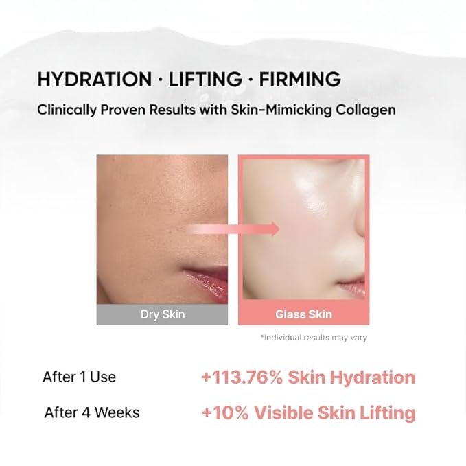 Collagen Lifting CO2 Bubble Serum Mask | Fast-Absorbing Bubble Texture | Firming & Instant Lifting | Lightweight High Moisture Korean Skincare, 60ml / 2.02 fl.oz