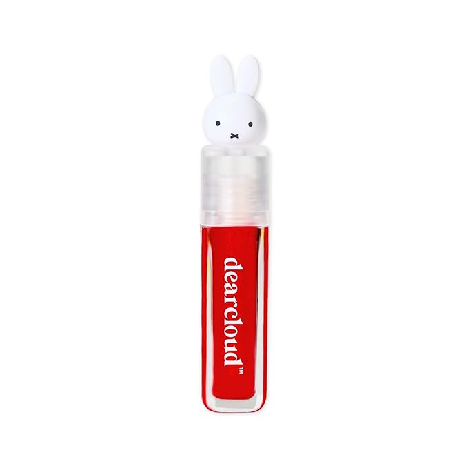 Miffy Lip Serum Jelly - Dear Bun Tinted Gloss for Hydration & Shine (Dear Bun)