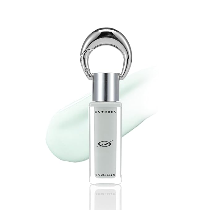 ENTROPY Makeup Glossy Lip Tint – Juicy Glow Line/Ultra Glossy Lip Serum, Nourish Lip Care with Amino Acid Complex, Hydrating, Cooling Care, Non-Sticky, High Shine Finish - Crystal Clear | glossy lip tint, Non-sticky lip tint, Juicy glow lip gloss