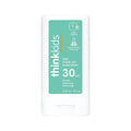 Thinksport Kids SPF 30 Mineral Sunscreen Stick, 0.64 Oz, Safe, Natural, Water Resistant Reef Safe Sunscreen for Children, Broad Spectrum UVA/UVB Sun Screen, Travel Stick for Sun Protection