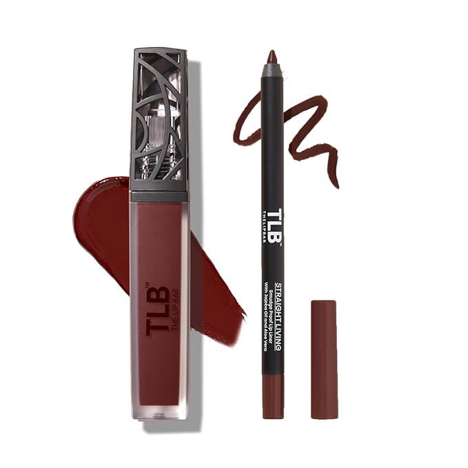The Lip Bar Lip Kit: Flyy Girl Lip Gloss + Straight Facts Lip Liner