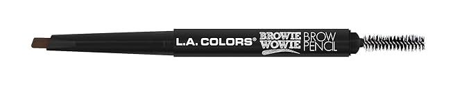 L.A. COLORS Browie Wowie Brow Pencil, Soft Brown CBP403 (Pack of 2)