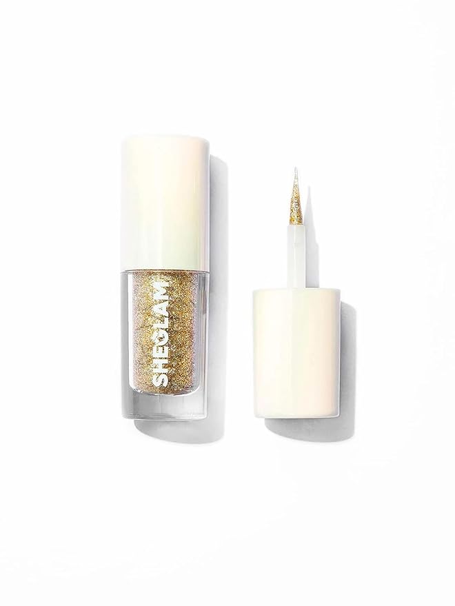 SHEGLAM Insta-Party Liquid Glitter Eyeshadow Long Lasting Gel Cream Highly Pigmented Liquid Liner - Confetti