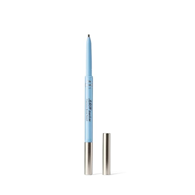 JOAH Dual-Ended Eyebrow Pencil - Brow Down To Me Ultra-FIne Tip Precision Brow Pencil with Built-In Spoolie Brush for Flawless Brows, Smudge-Proof, Water-Resistant, Ebony