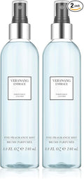 Vera Wang Body Mist for Women, Periwinkle and Iris | 8 Ounce | Pack of 2 | Passionate Floral | Sparkling Fragrance